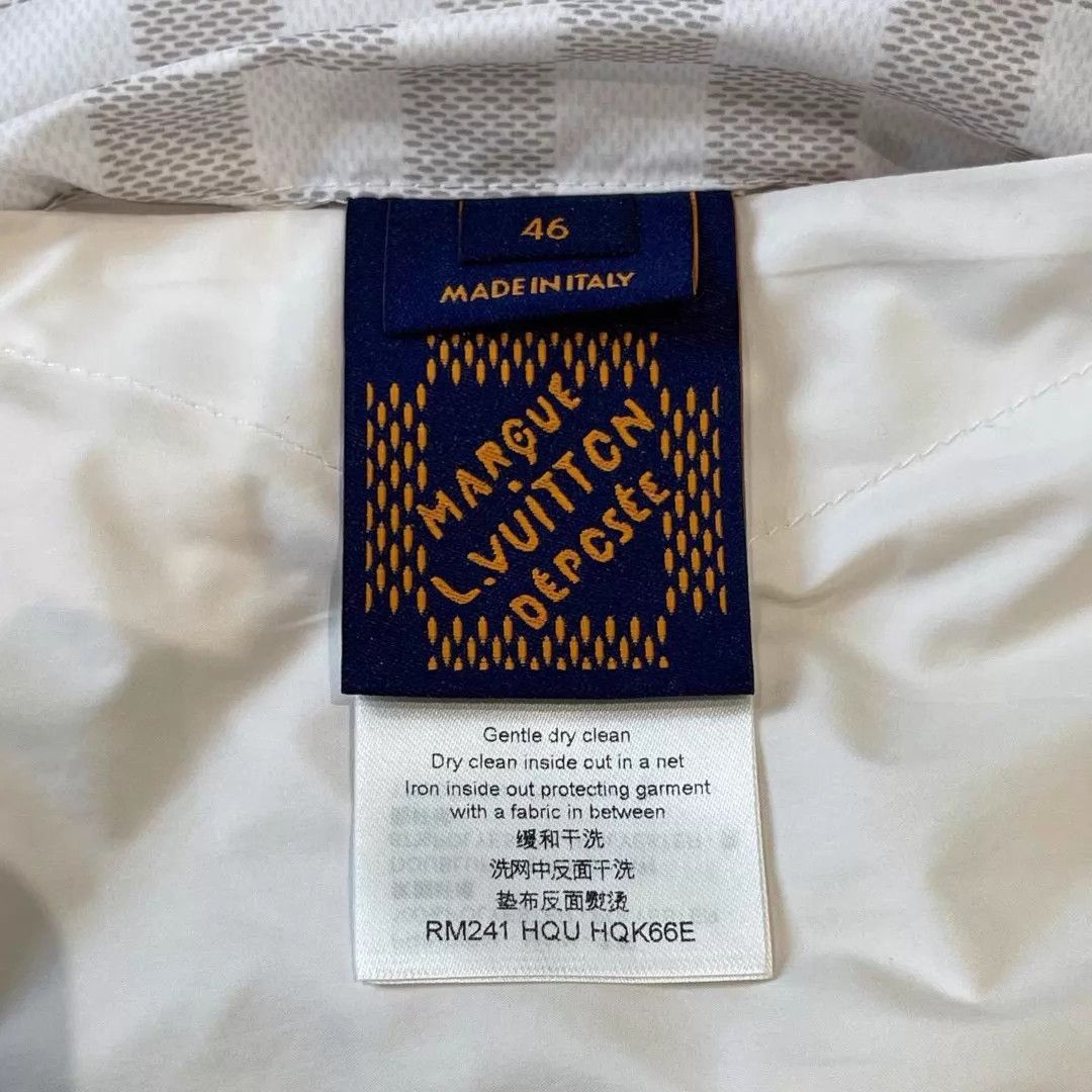 Louis Vuitton Multi Checkered Long Raincoat with Hood Size US S / EU 44-46 / 1 - 6 Thumbnail