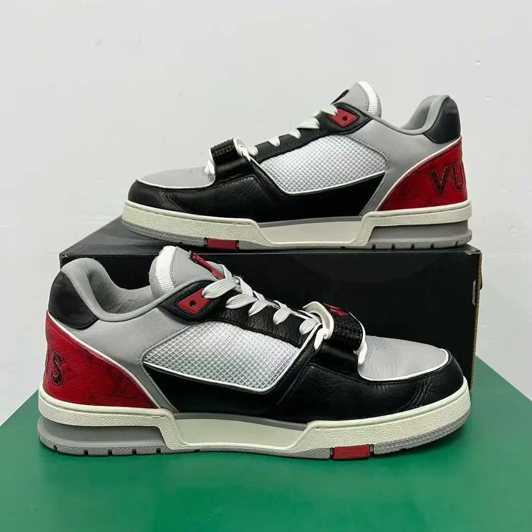 Louis Vuitton Multi Color Lowtop Sneakers Size 10 Size US 10 / EU 43 - 5 Thumbnail