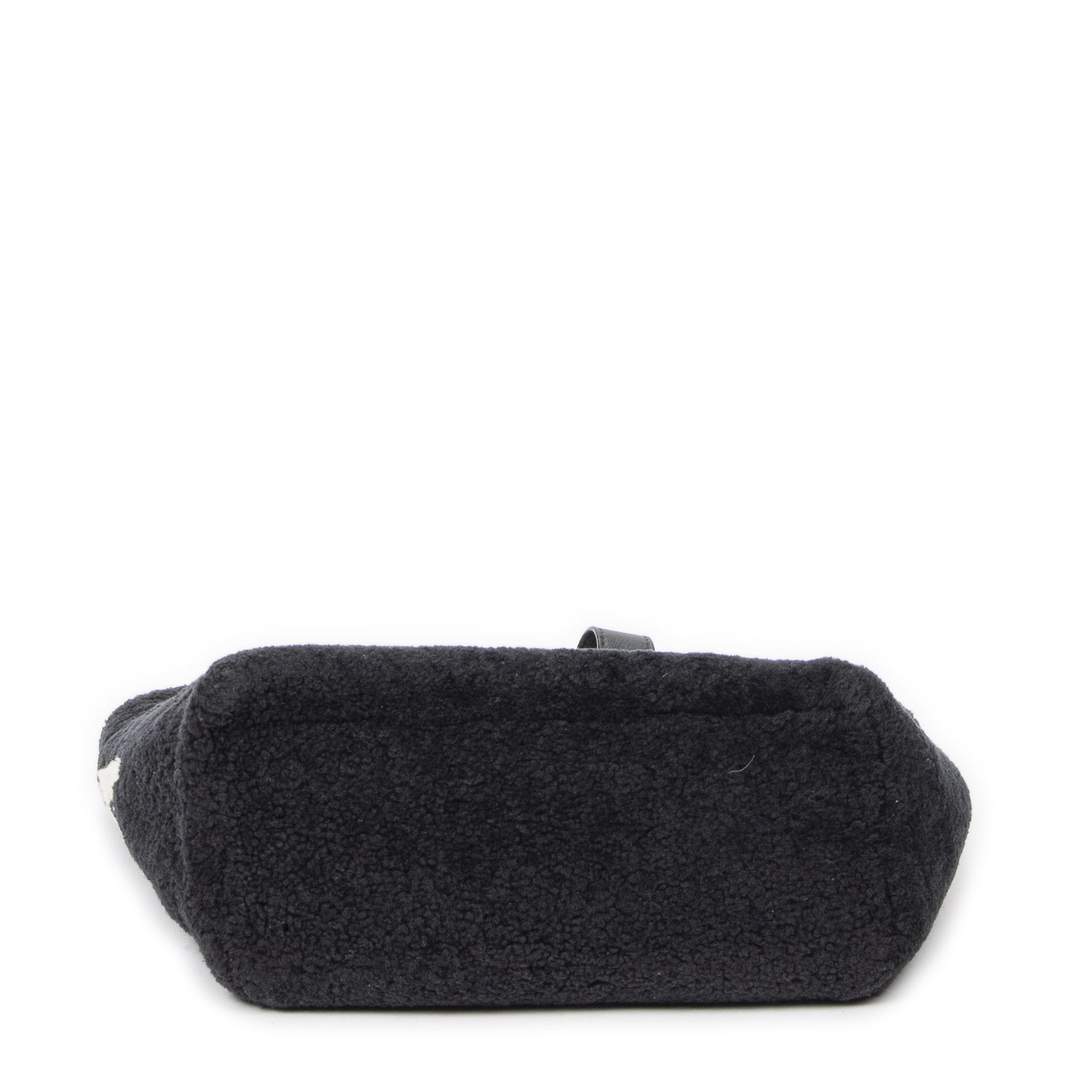 Balenciaga XS Logo Shearling Tote Size ONE SIZE - 6 Thumbnail