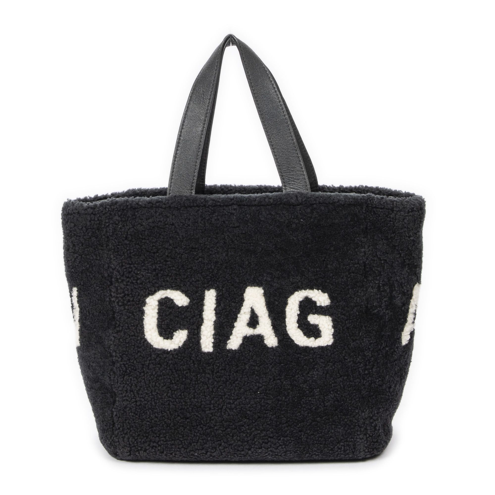 Balenciaga XS Logo Shearling Tote Size ONE SIZE - 5 Thumbnail