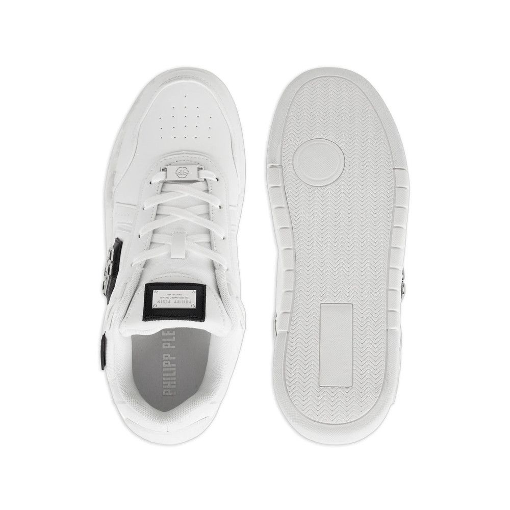 Philipp Plein Philipp Plein WHITE Trainers - Low-Tops Size US 7 / EU 40 - 3 Thumbnail