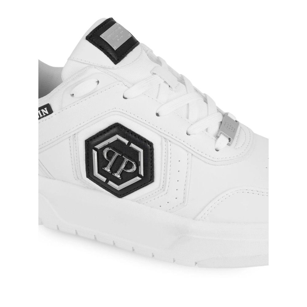 Philipp Plein Philipp Plein WHITE Trainers - Low-Tops Size US 12 / EU 45 - 4 Thumbnail