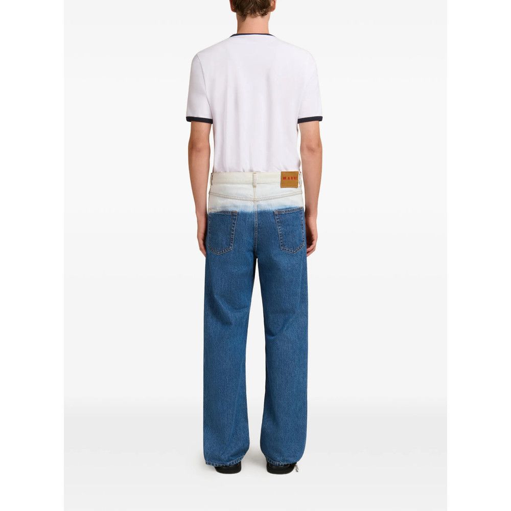 Marni Marni BLUE Denim - Regular & Straight-Leg Jeans Size US 30 / EU 46 - 5 Thumbnail