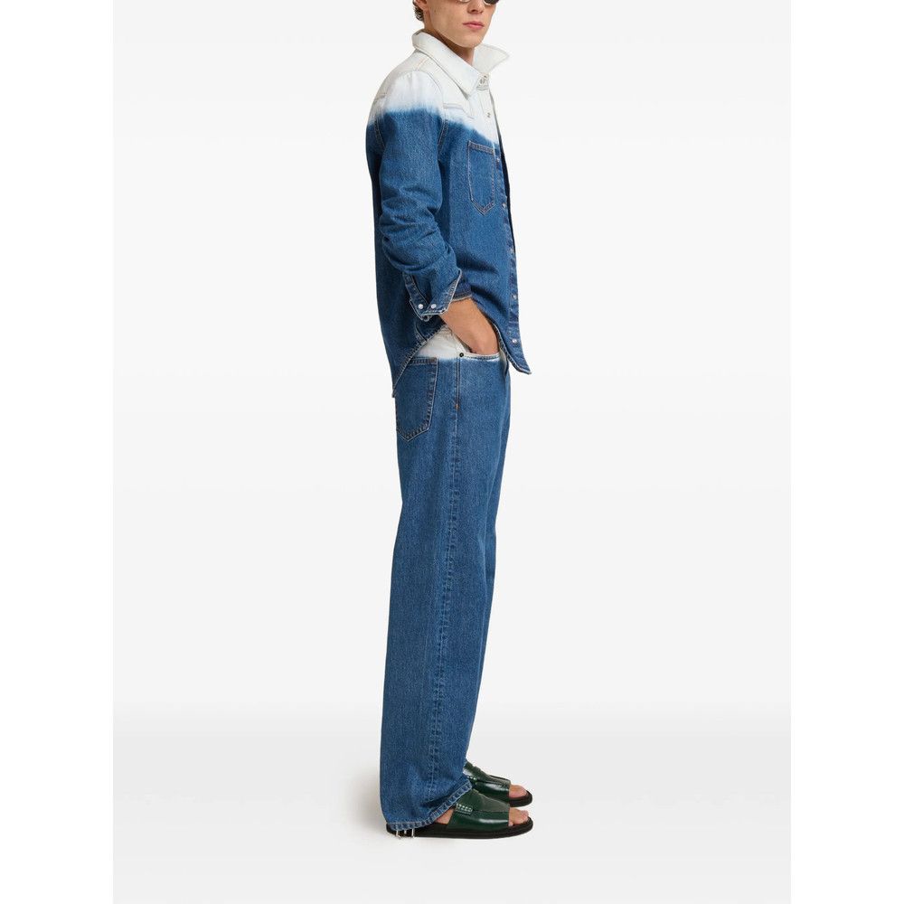 Marni Marni BLUE Denim - Regular & Straight-Leg Jeans Size US 30 / EU 46 - 3 Thumbnail