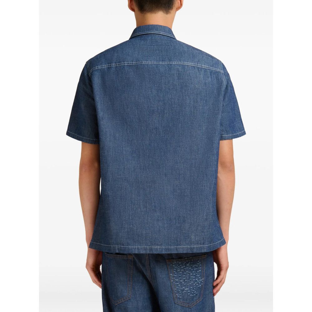 Marni Marni BLUE Shirts Size US L / EU 52-54 / 3 - 3 Thumbnail