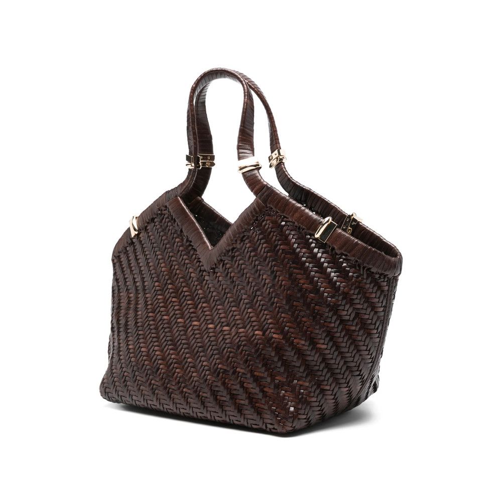 Benedetta Bruzziches Benedetta Bruzziches BROWN Tote Bags Size ONE SIZE - 5 Thumbnail