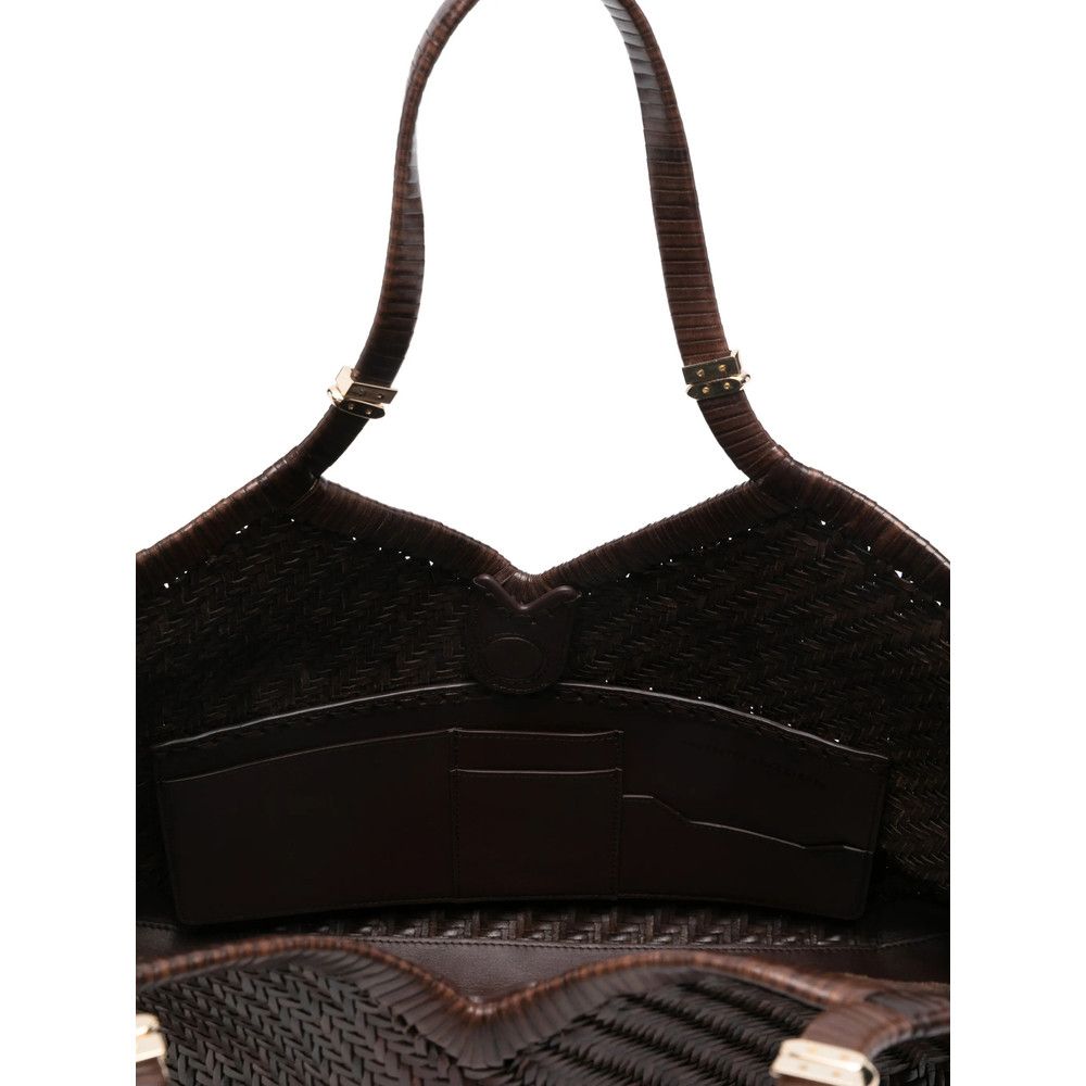 Benedetta Bruzziches Benedetta Bruzziches BROWN Tote Bags Size ONE SIZE - 4 Thumbnail