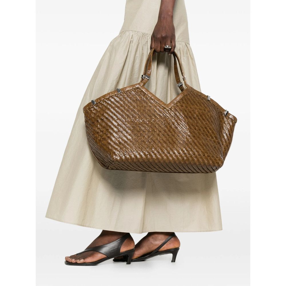 Benedetta Bruzziches Benedetta Bruzziches BROWN Tote Bags Size ONE SIZE - 5 Thumbnail