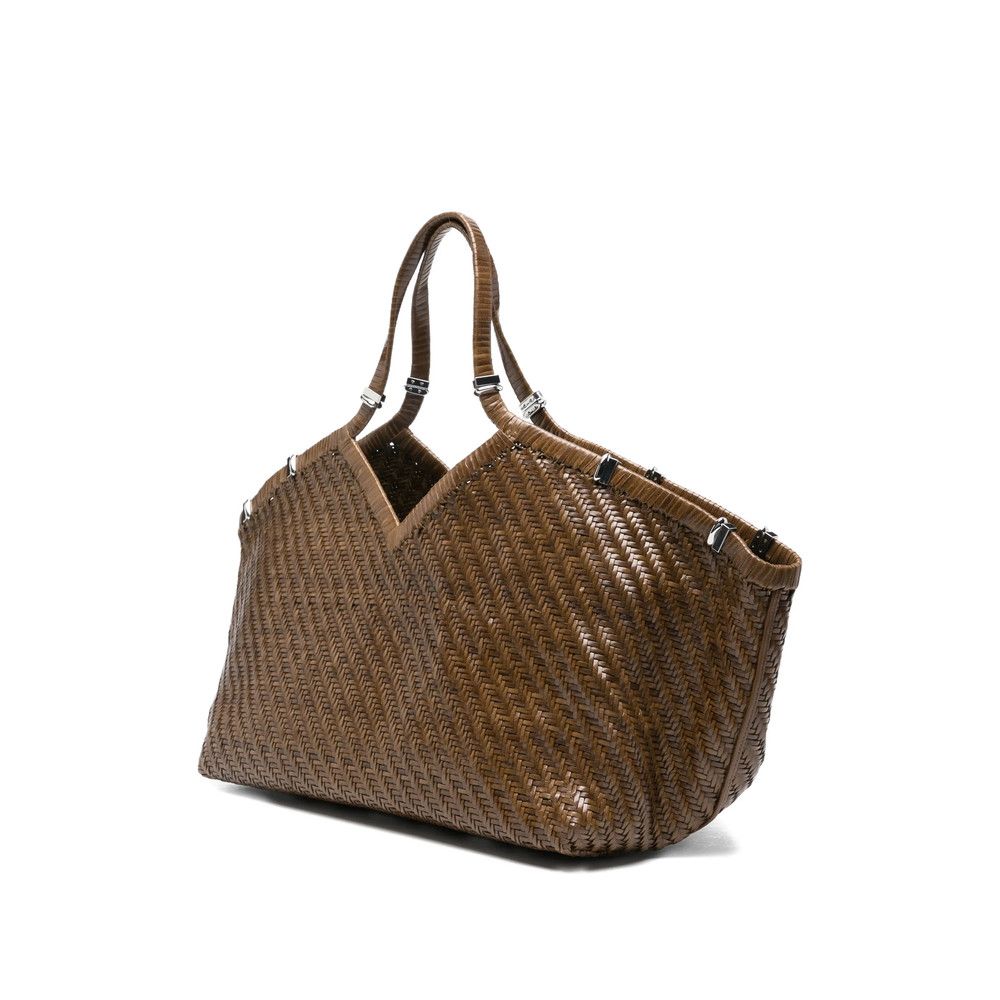 Benedetta Bruzziches Benedetta Bruzziches BROWN Tote Bags Size ONE SIZE - 4 Thumbnail