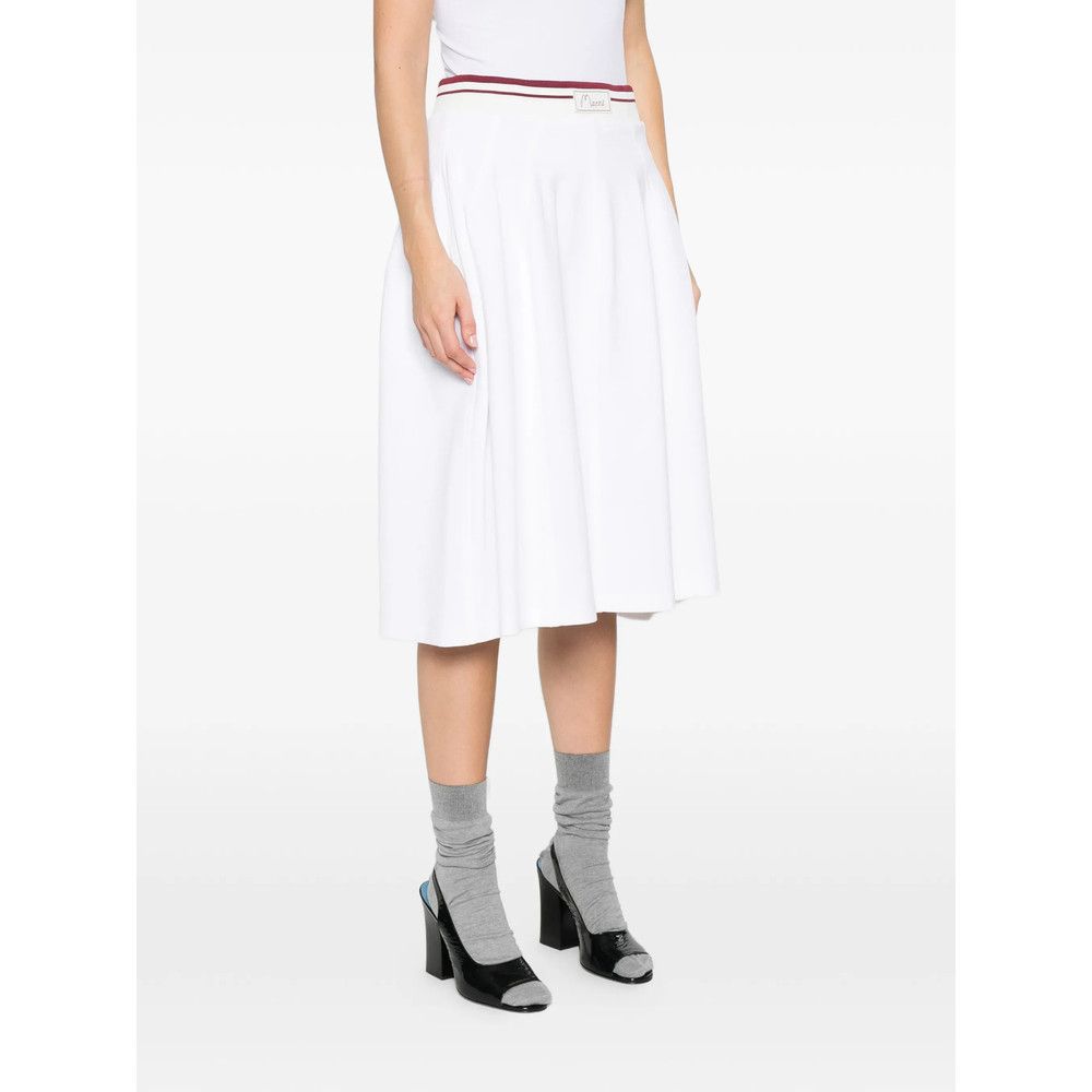 Marni Marni WHITE Skirts - A-Line Skirts Size 27" / US 4 / IT 40 - 2 Thumbnail