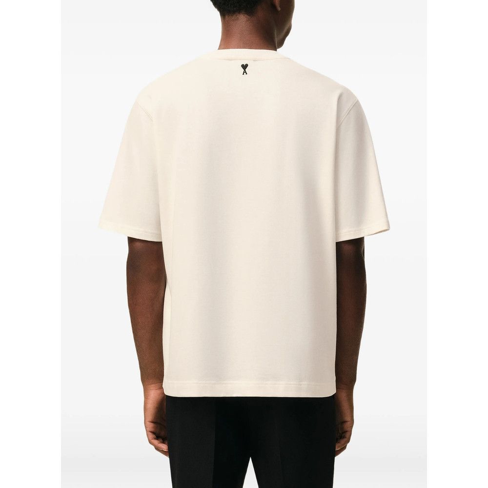AMI Ami Paris NEUTRALS T-Shirts & Vests - T-Shirts Size US L / EU 52-54 / 3 - 5 Thumbnail