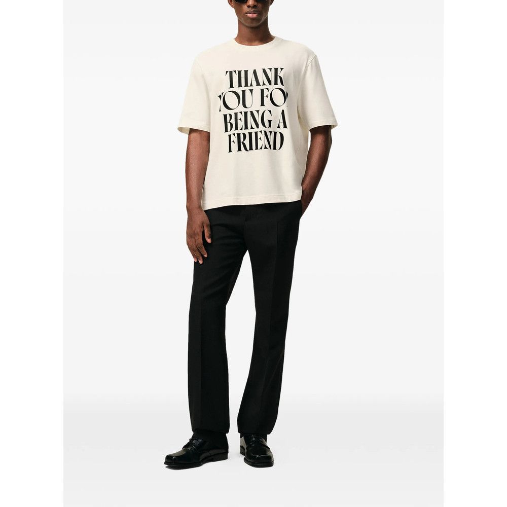 AMI Ami Paris NEUTRALS T-Shirts & Vests - T-Shirts Size US XS / EU 42 / 0 - 4 Thumbnail
