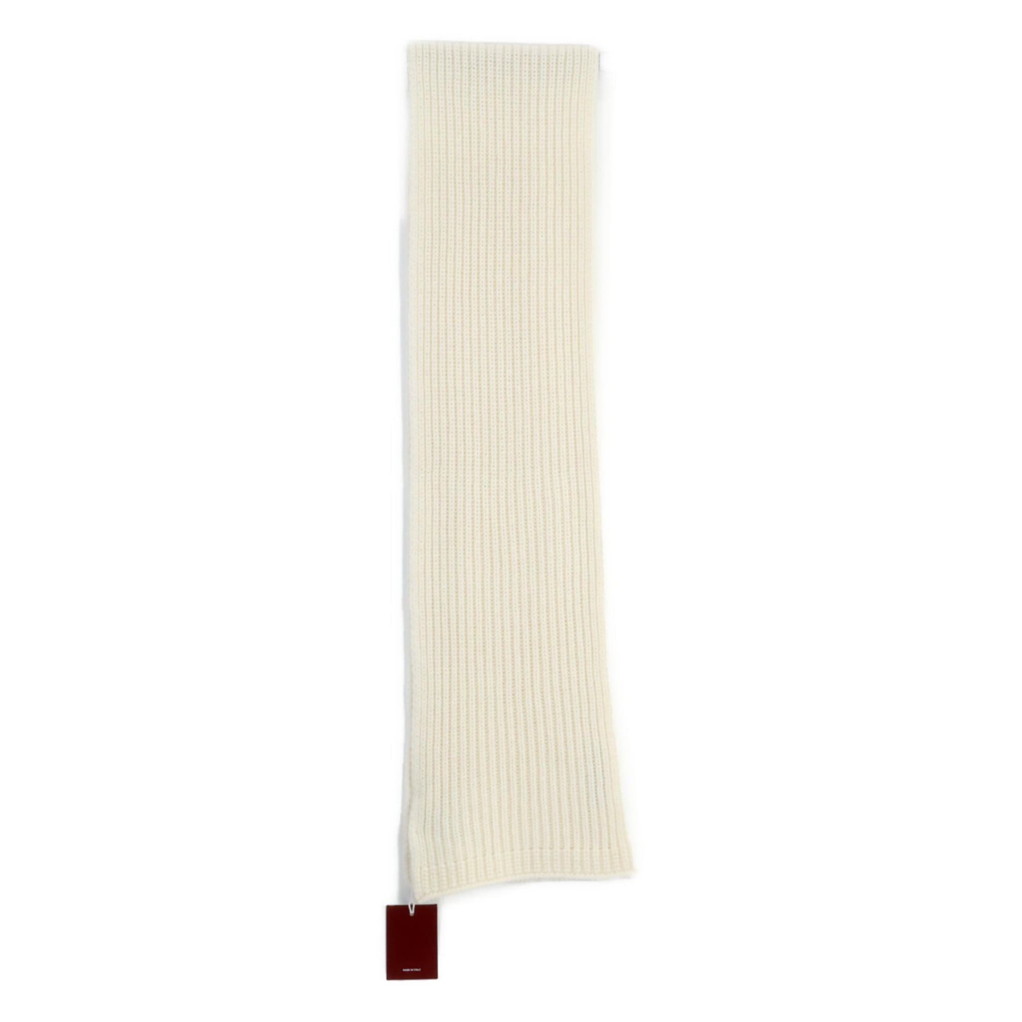 Gucci GUCCI 773426 3GB02 9200 Double G Wool Cashmere Scarf, 25x180cm, Ivory, Women's Size ONE SIZE - 4 Thumbnail