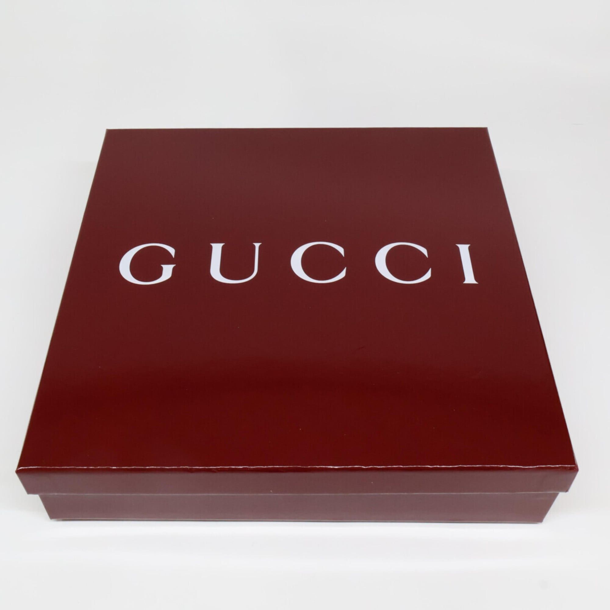Gucci GUCCI 773426 3GB02 9200 Double G Wool Cashmere Scarf, 25x180cm, Ivory, Women's Size ONE SIZE - 2 Thumbnail