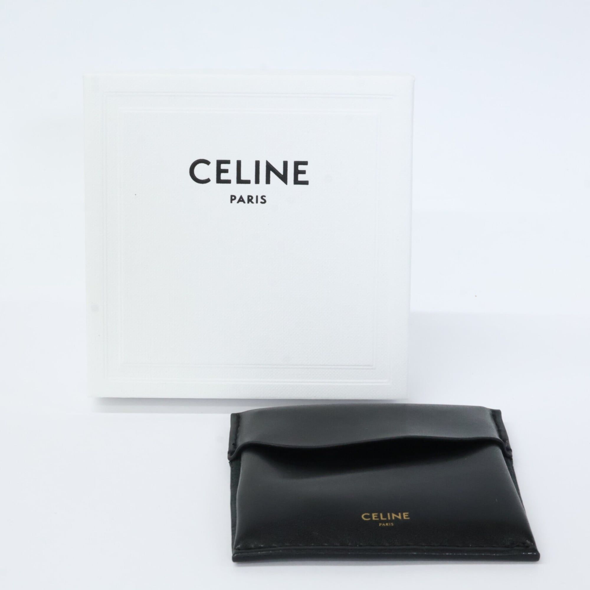 CELINE C3 Knot Bangle Medium Silver Women's