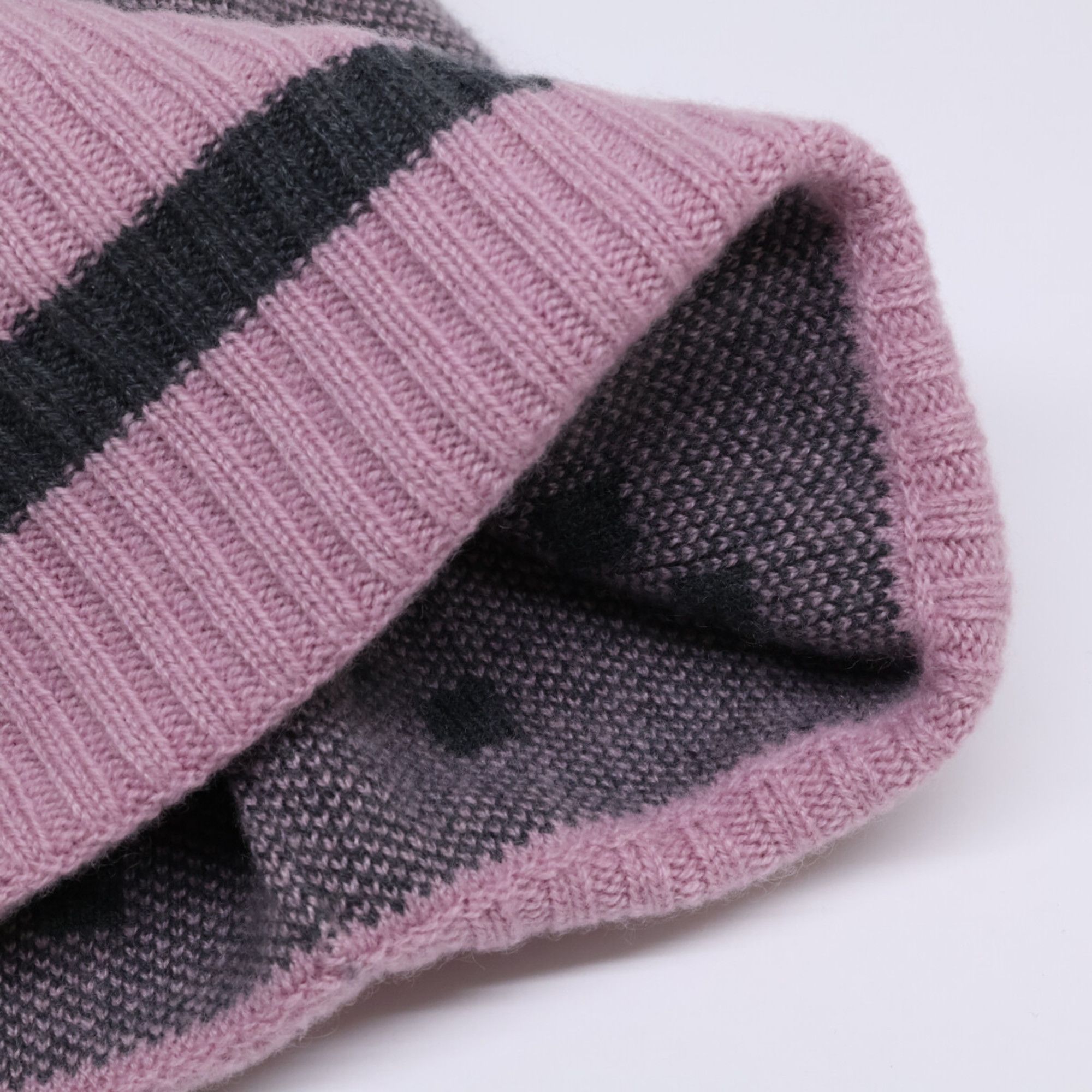 Gucci GUCCI 676827 3G344 GG Logo Cashmere Knit Hat, Size M (57cm, 21cm), Pink Graphite, Women's Size ONE SIZE - 9 Thumbnail