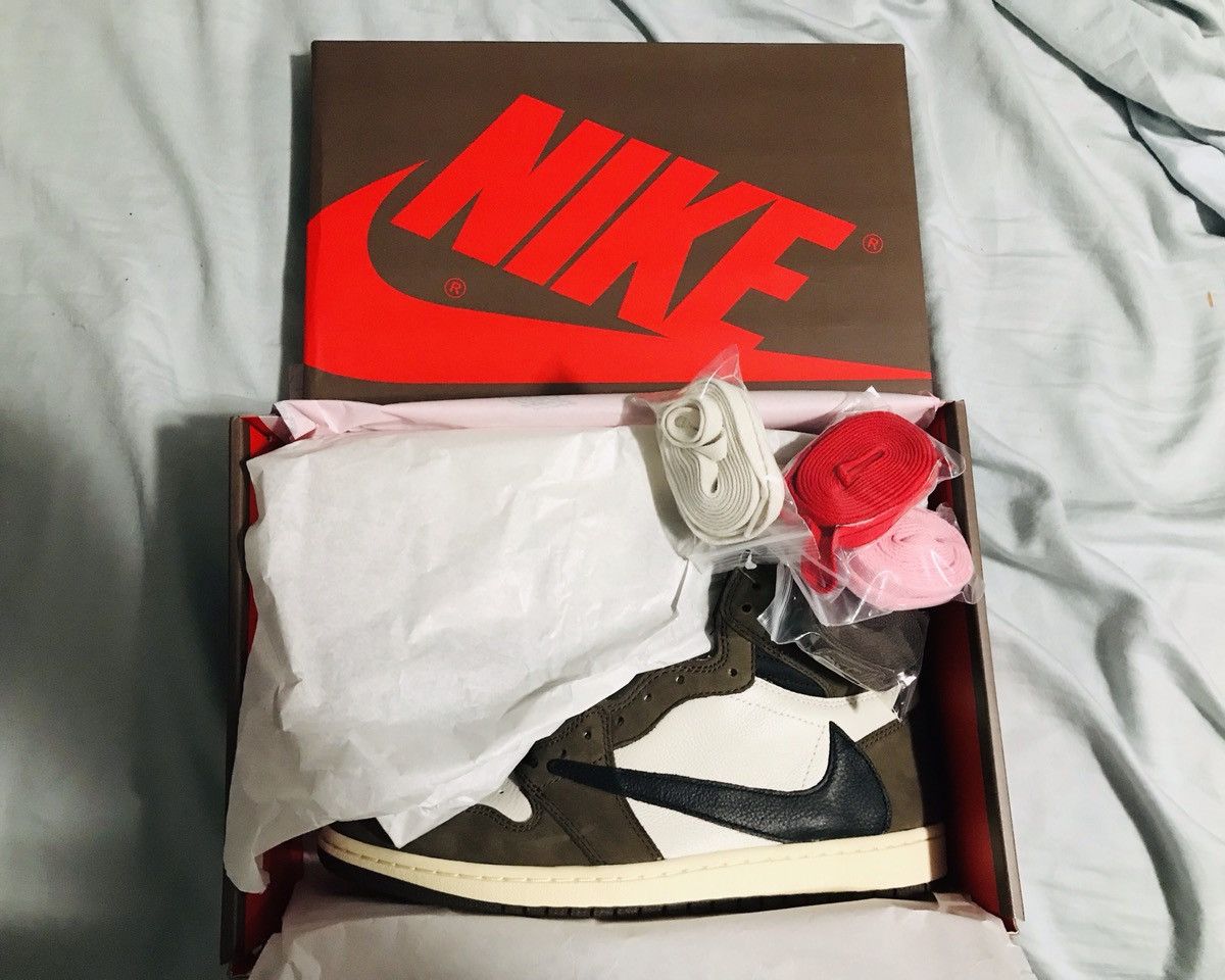 Nike Travis Scott Cactus Jack Nike Air Jordan 1 Retro Size 11 | Grailed