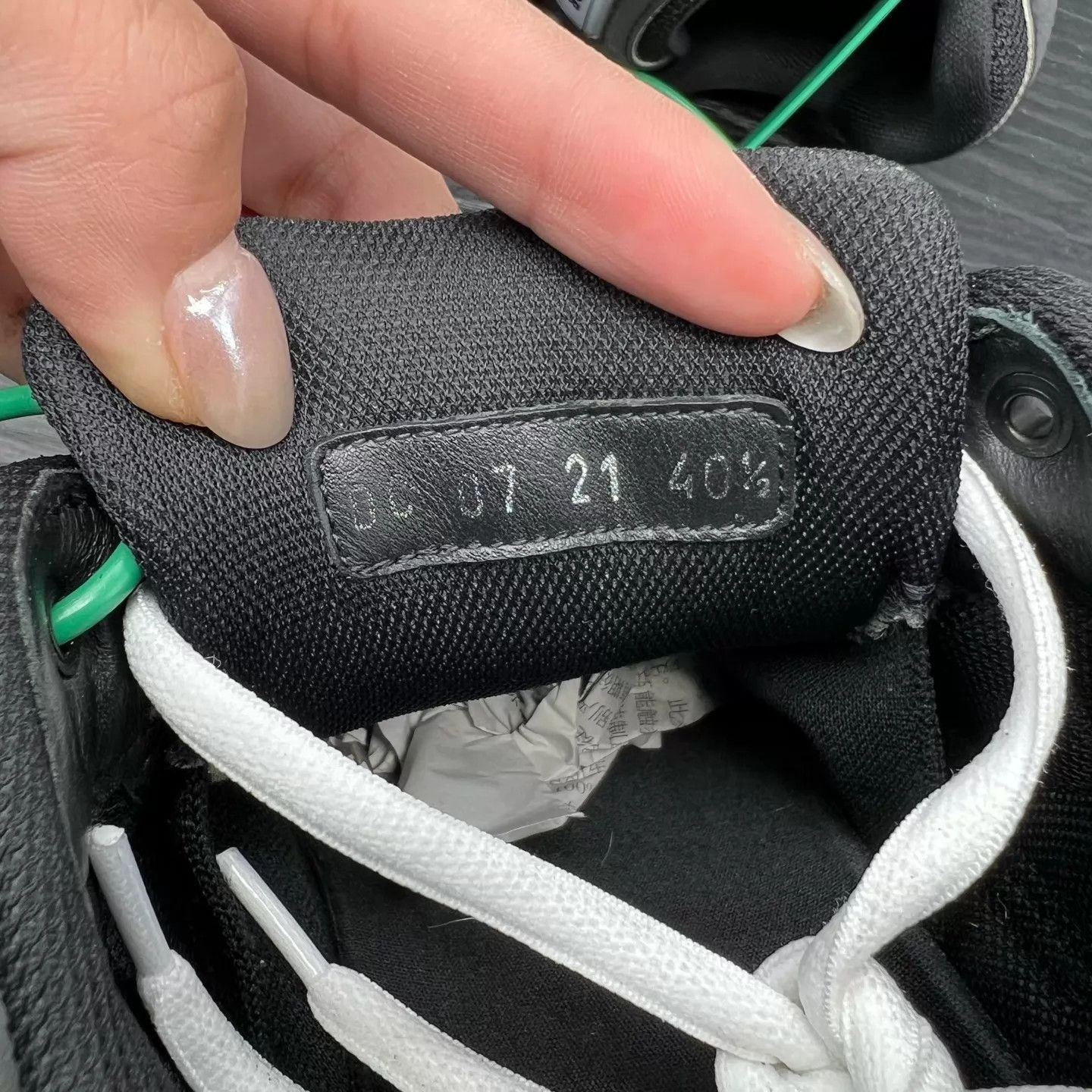 Dior Black Low-Top Sneakers Size 7.5 Size US 7.5 / EU 40-41 - 7 Thumbnail