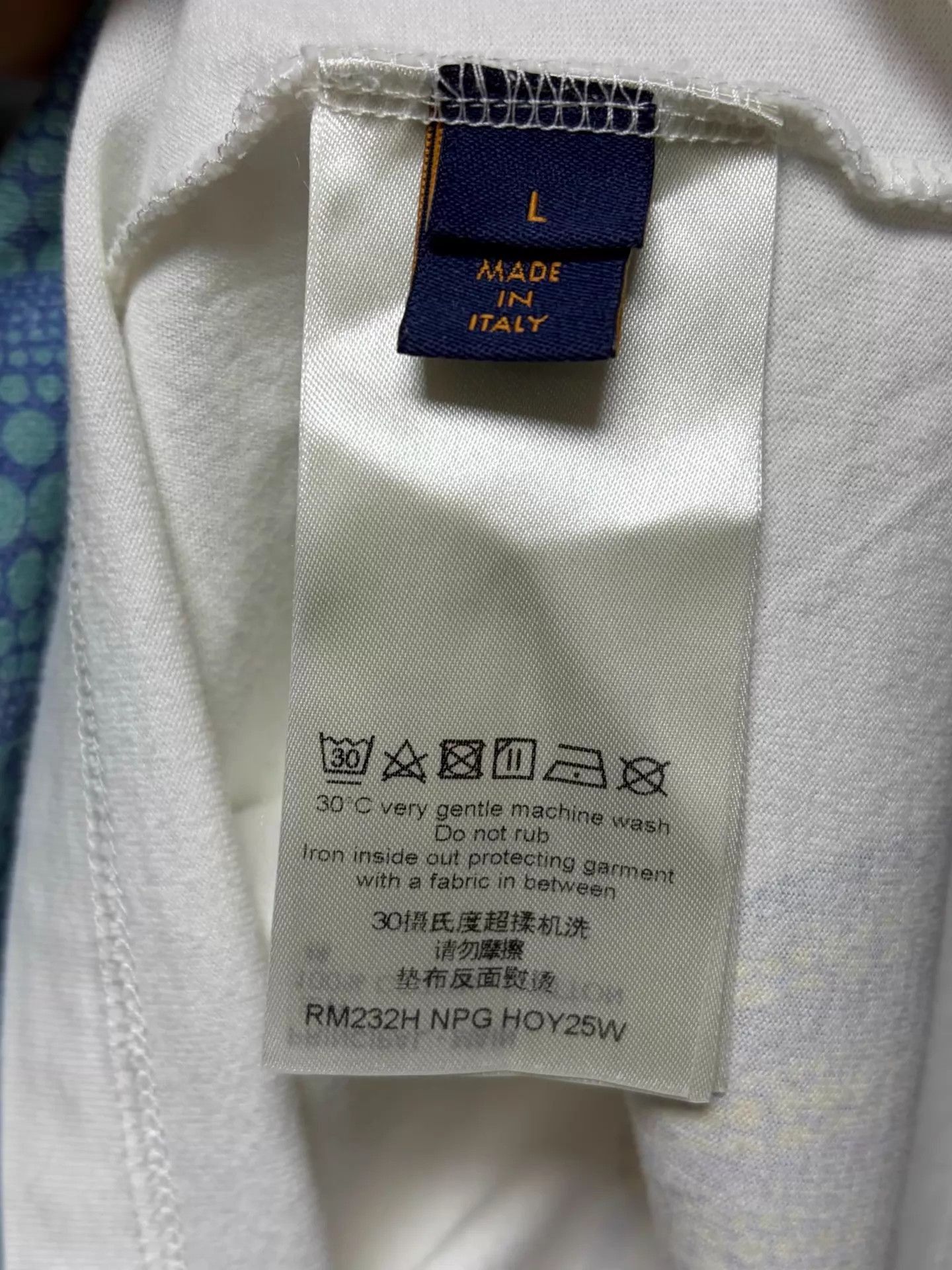 Louis Vuitton White Pumpkin Graphic Short Sleeve T-Shirt Size US L / EU 52-54 / 3 - 4 Thumbnail