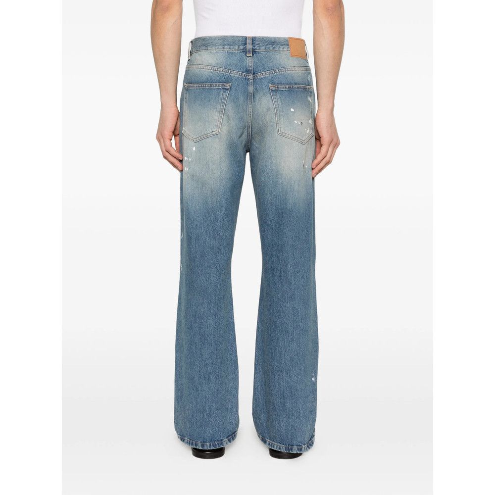 JEANERICA Jeanerica BLUE Denim - Regular & Straight-Leg Jeans Size US 33 - 3 Thumbnail