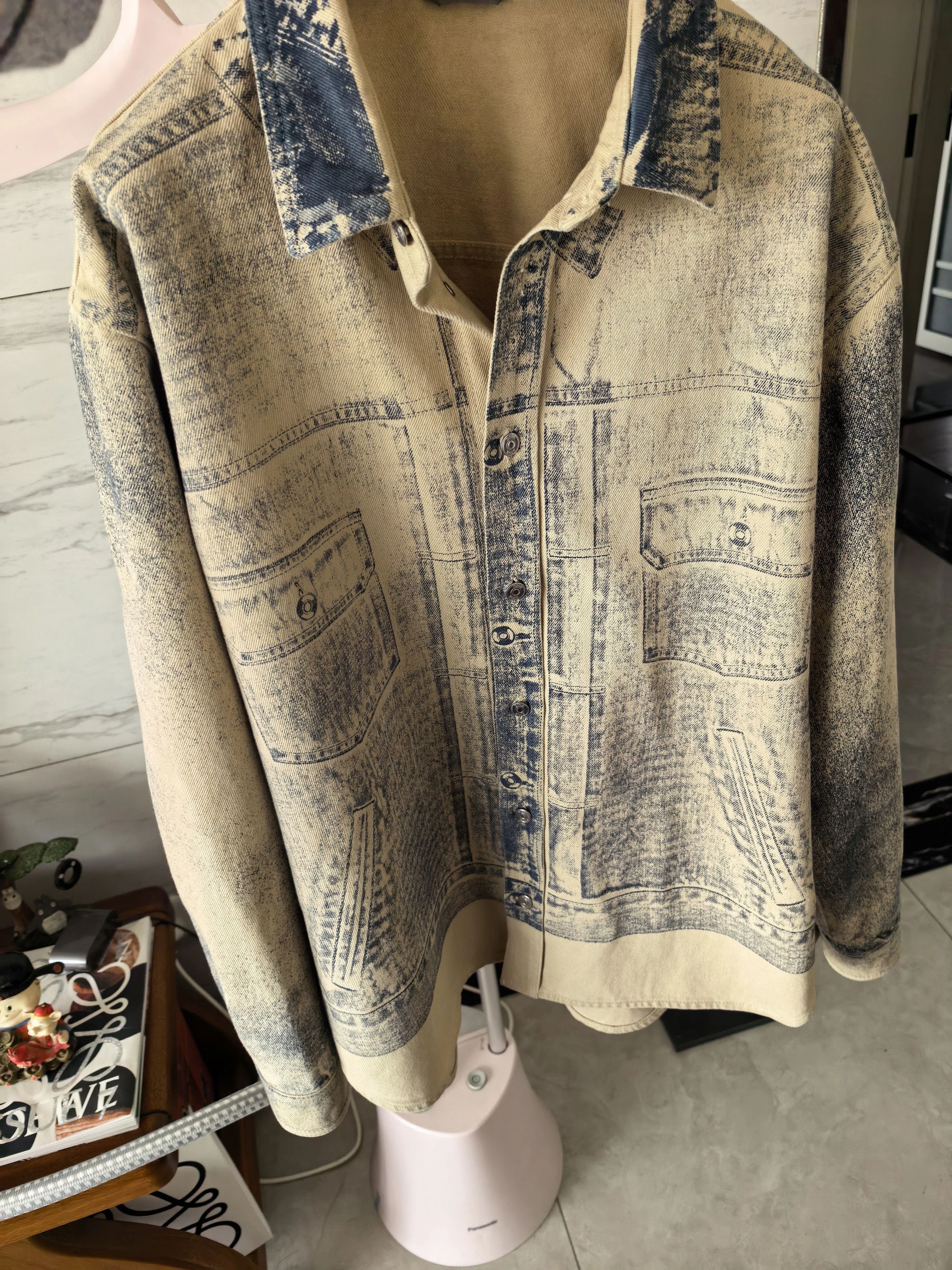 Dior Multi Denim Button-Up Jacket - XS Size US XS / EU 42 / 0 - 6 Thumbnail