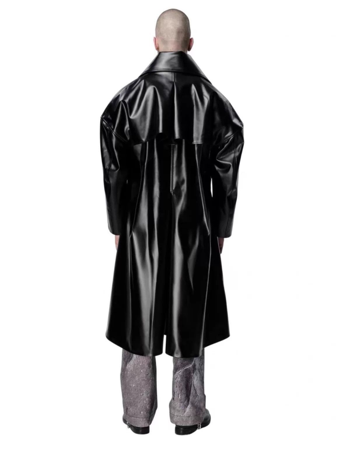 Ximon Lee Black Long Heavy Coat Size M Size US M / EU 48-50 / 2 - 2 Thumbnail