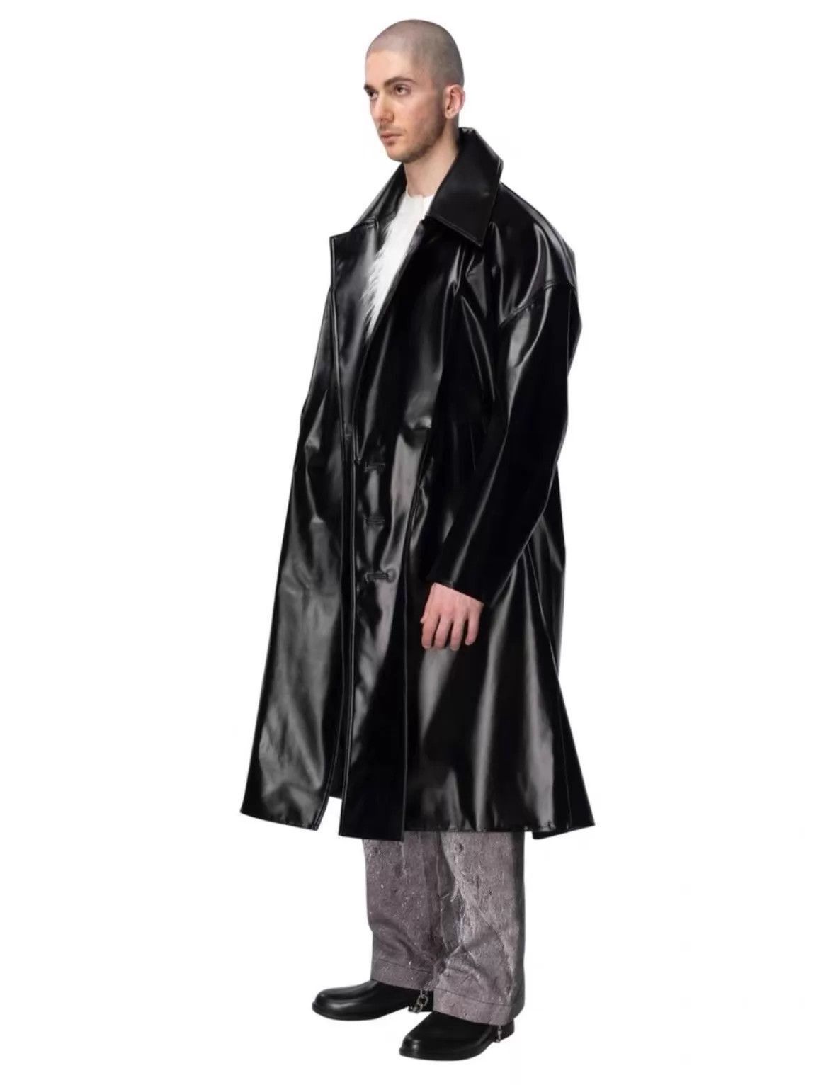 Ximon Lee Black Long Heavy Coat Size M Size US M / EU 48-50 / 2 - 3 Thumbnail