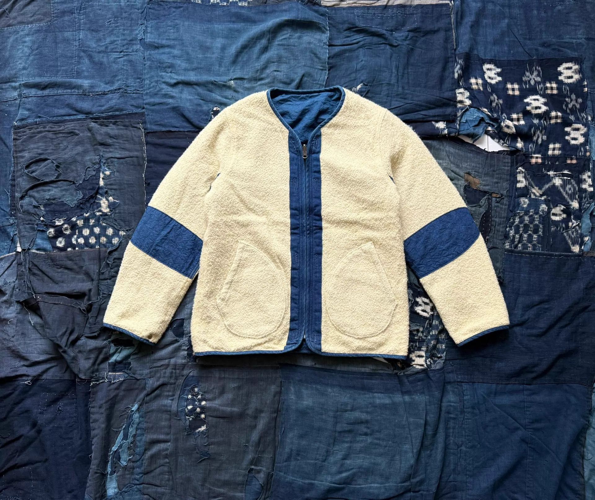 Visvim Blue Zip-Up Light Jacket Size M Size US M / EU 48-50 / 2 - 4 Thumbnail