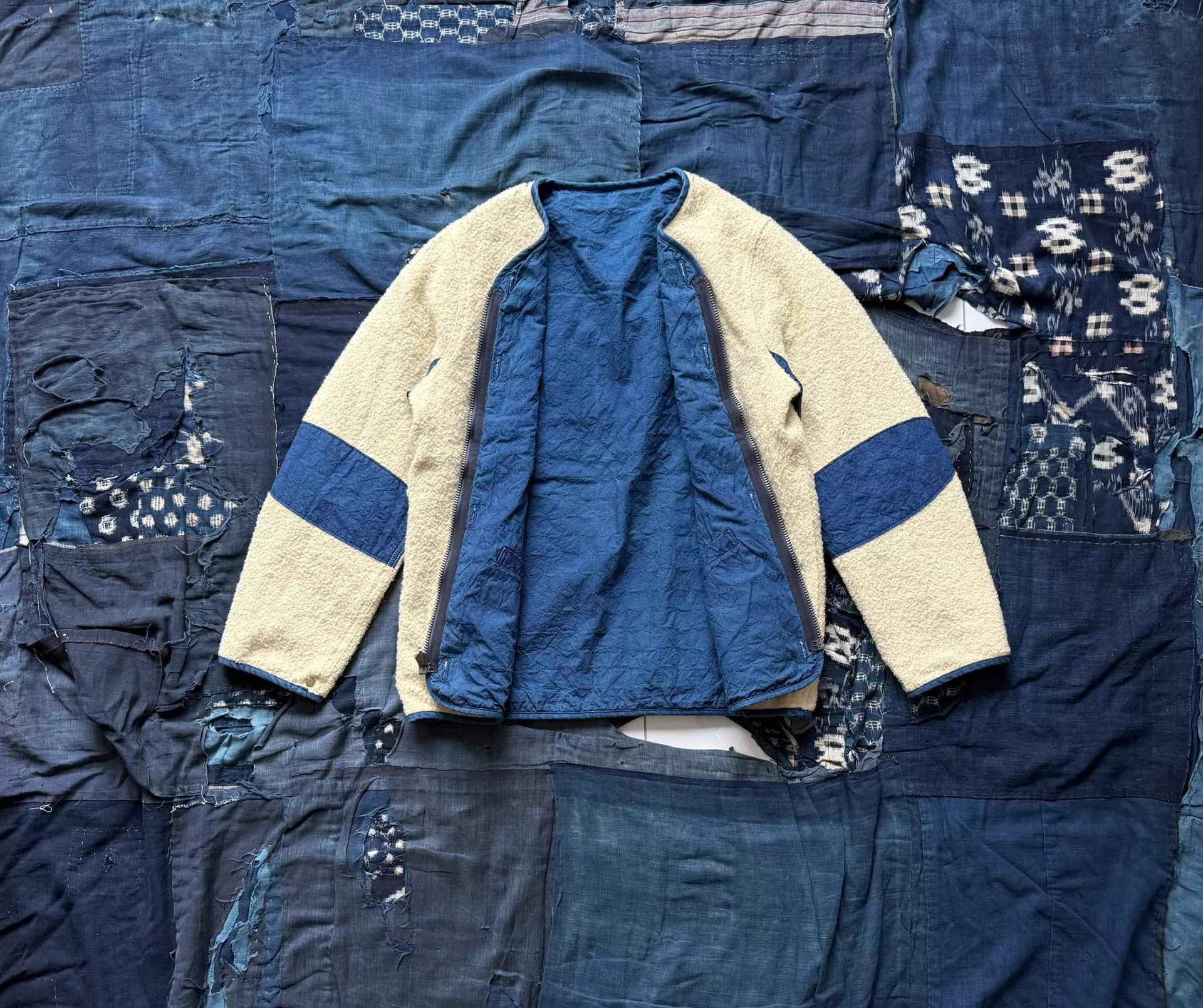 Visvim Blue Zip-Up Light Jacket Size M Size US M / EU 48-50 / 2 - 5 Thumbnail