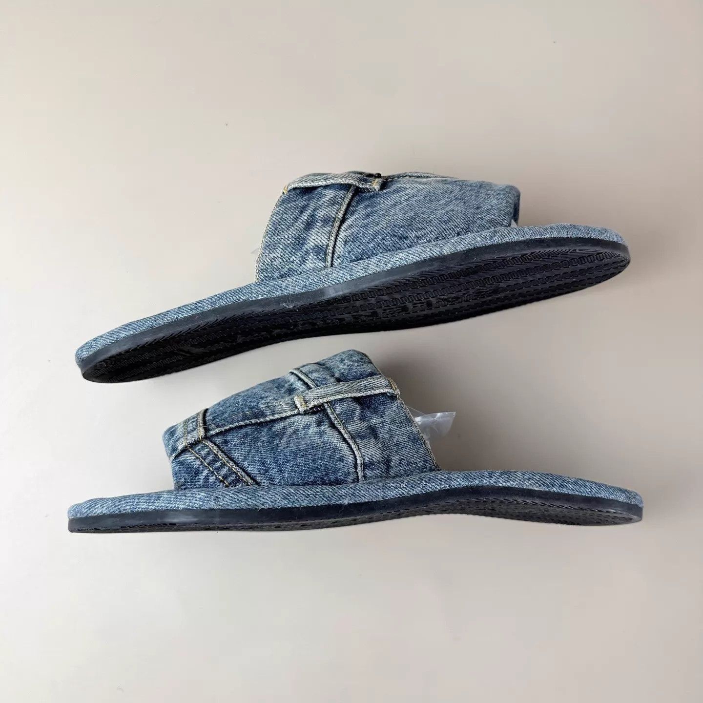 Balenciaga Blue Denim Slip-On Sandals Size 9 Size US 9 / EU 42 - 5 Thumbnail
