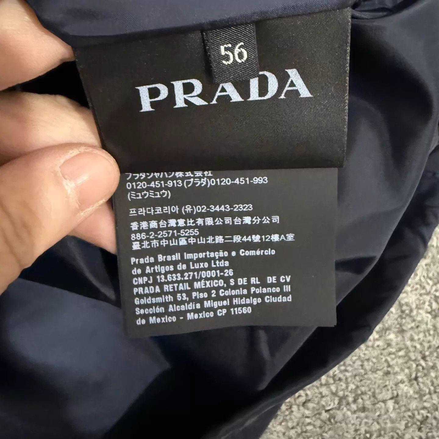 Prada Blue Lightweight Zip-Front Jacket - XL Size US XL / EU 56 / 4 - 4 Thumbnail