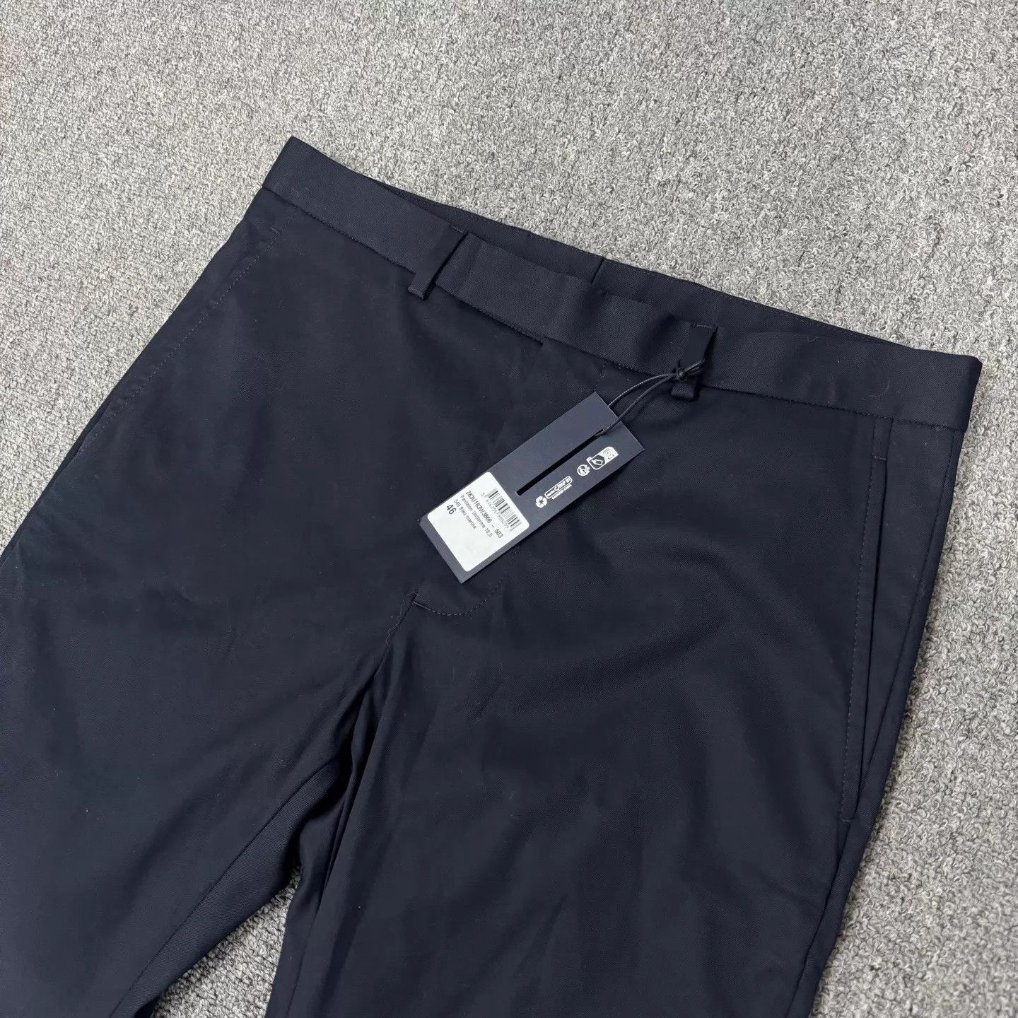 Dior Black Casual Pants Size 30 Size US 30 / EU 46 - 3 Thumbnail