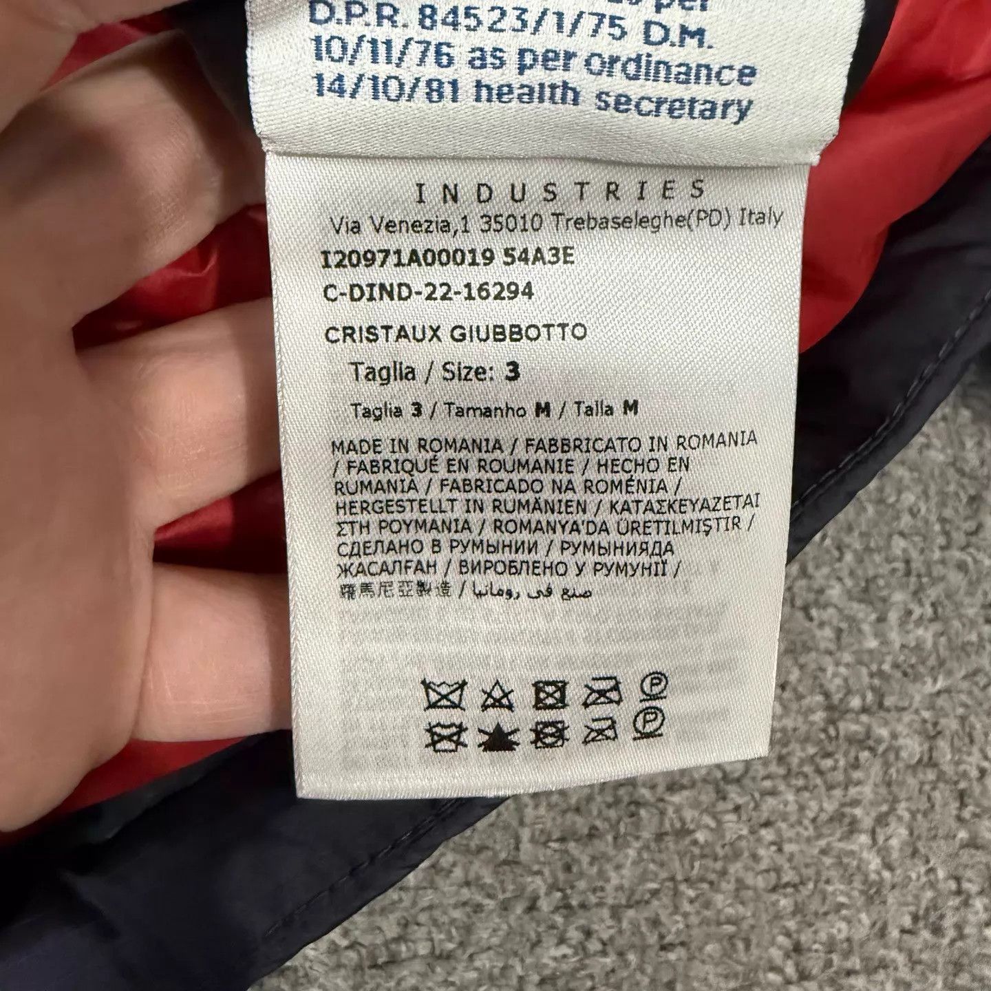 Moncler Blue Hooded Puffer Jacket - Size M Size US M / EU 48-50 / 2 - 4 Thumbnail