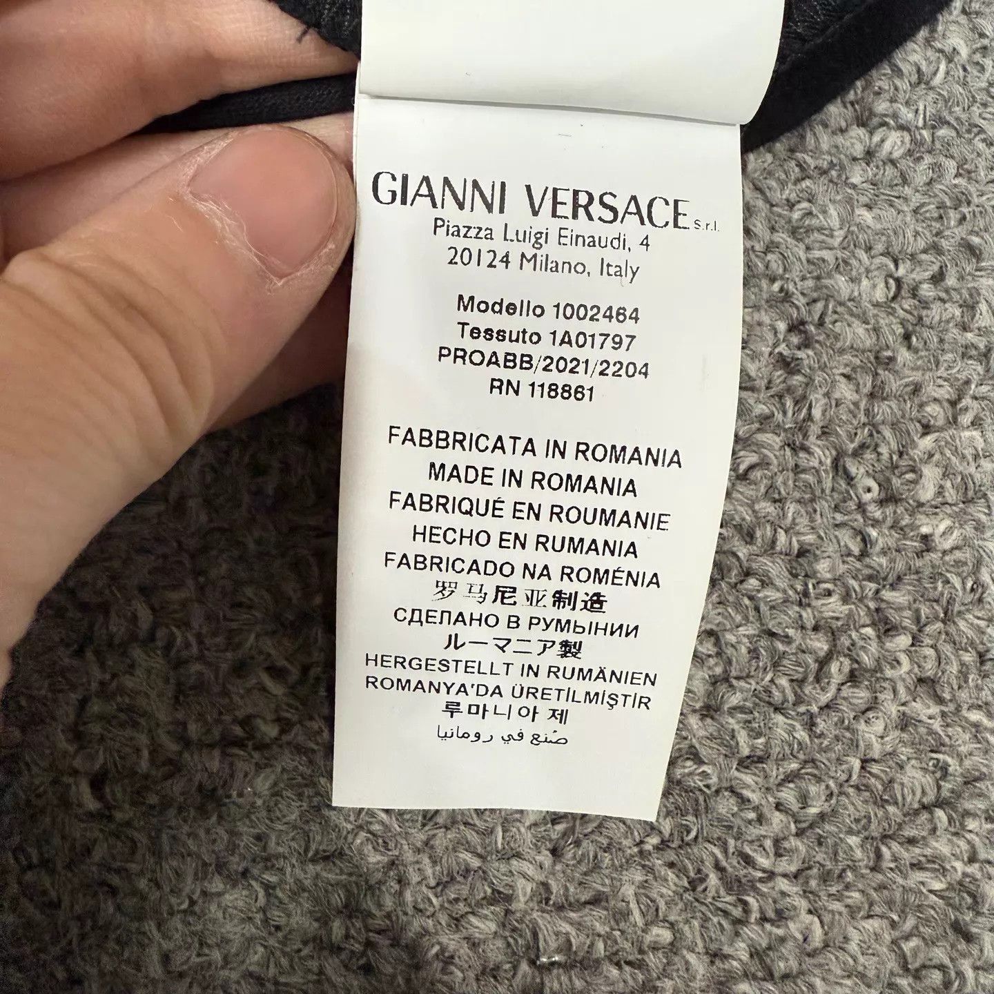Versace Black Short Sleeve Graphic T-Shirt Size US M / EU 48-50 / 2 - 4 Thumbnail