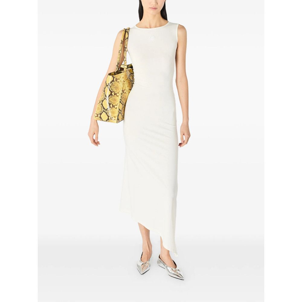 Marine Serre Marine Serre WHITE Dresses - Day Dresses Size M / US 6-8 / IT 42-44 - 3 Thumbnail