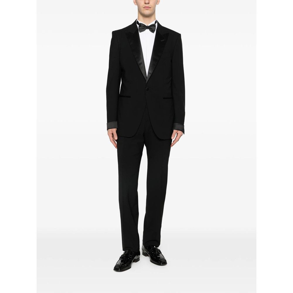 Tom Ford Tom Ford BLACK Suits - Single Breasted Suits Size US XL / EU 56 / 4 - 2 Thumbnail