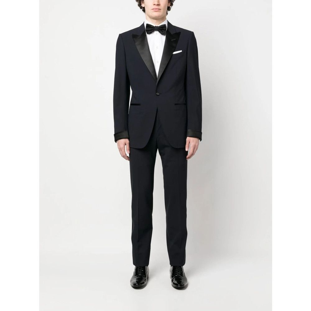 Tom Ford Tom Ford BLUE Suits - Dinner Suits Size US L / EU 52-54 / 3 - 4 Thumbnail