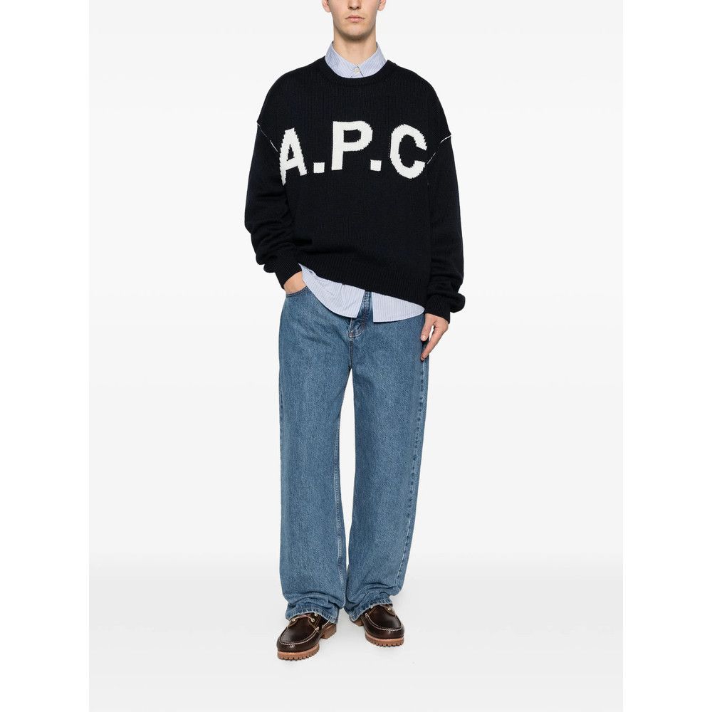 A.P.C. A.p.c. BLUE Sweaters & Knitwear - Jumpers Size US L / EU 52-54 / 3 - 3 Thumbnail