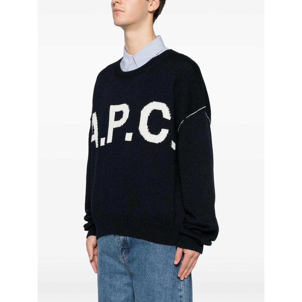 A.P.C. A.p.c. BLUE Sweaters & Knitwear - Jumpers Size US L / EU 52-54 / 3 - 4 Thumbnail