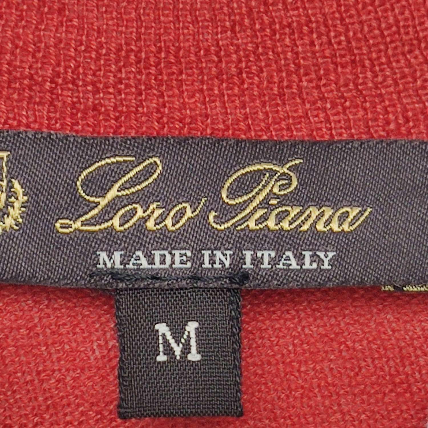 Loro Piana Loro Piana M Cashmere Silk Blend Polo Shirt Size US M / EU 48-50 / 2 - 7 Thumbnail