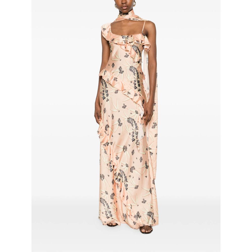 SIEDRES Siedres ORANGE Dresses - Day Dresses Size S / US 4 / IT 40 - 2 Thumbnail