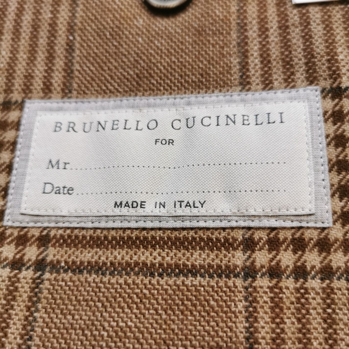 Brunello Cucinelli Brunello Cucinelli Brown Straight-Leg Pants Size US 36 / EU 52 - 12 Thumbnail