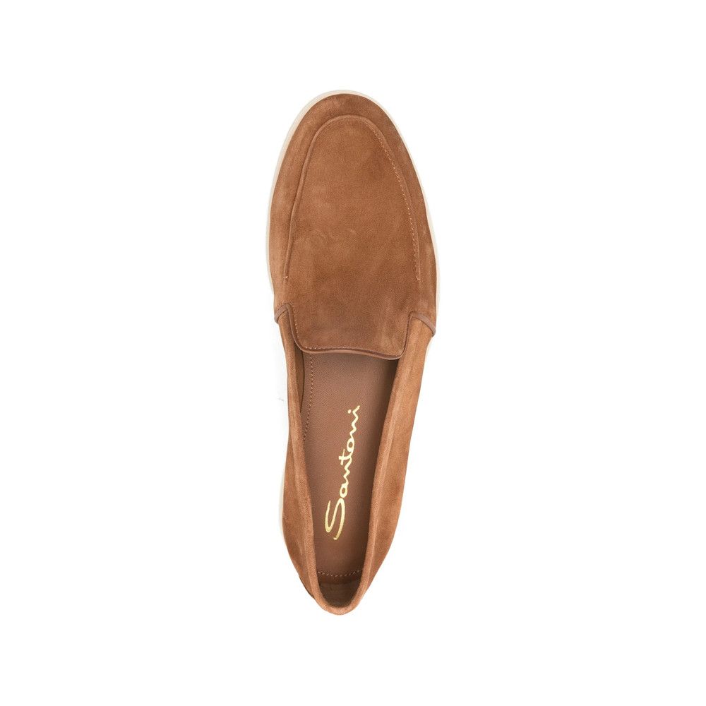 Santoni Santoni BROWN Loafers Size US 8.5 / IT 38.5 - 4 Thumbnail