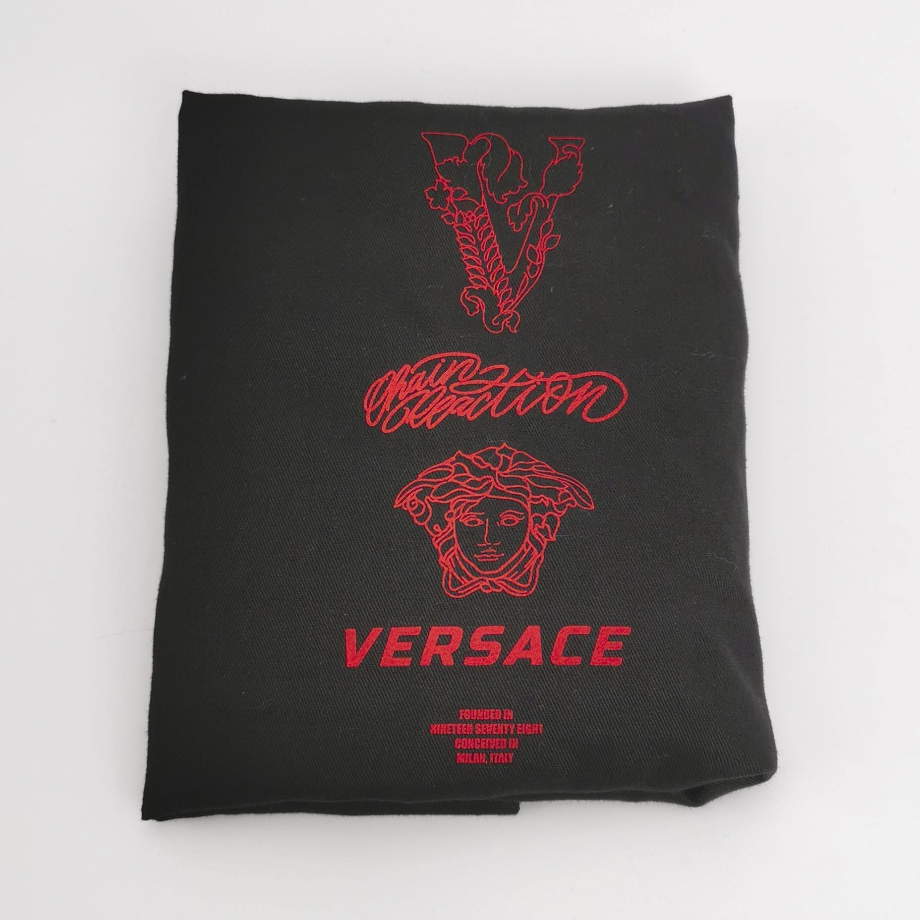 Versace Versace S Wool Printed Zip Jacket Size US S / EU 44-46 / 1 - 12 Thumbnail