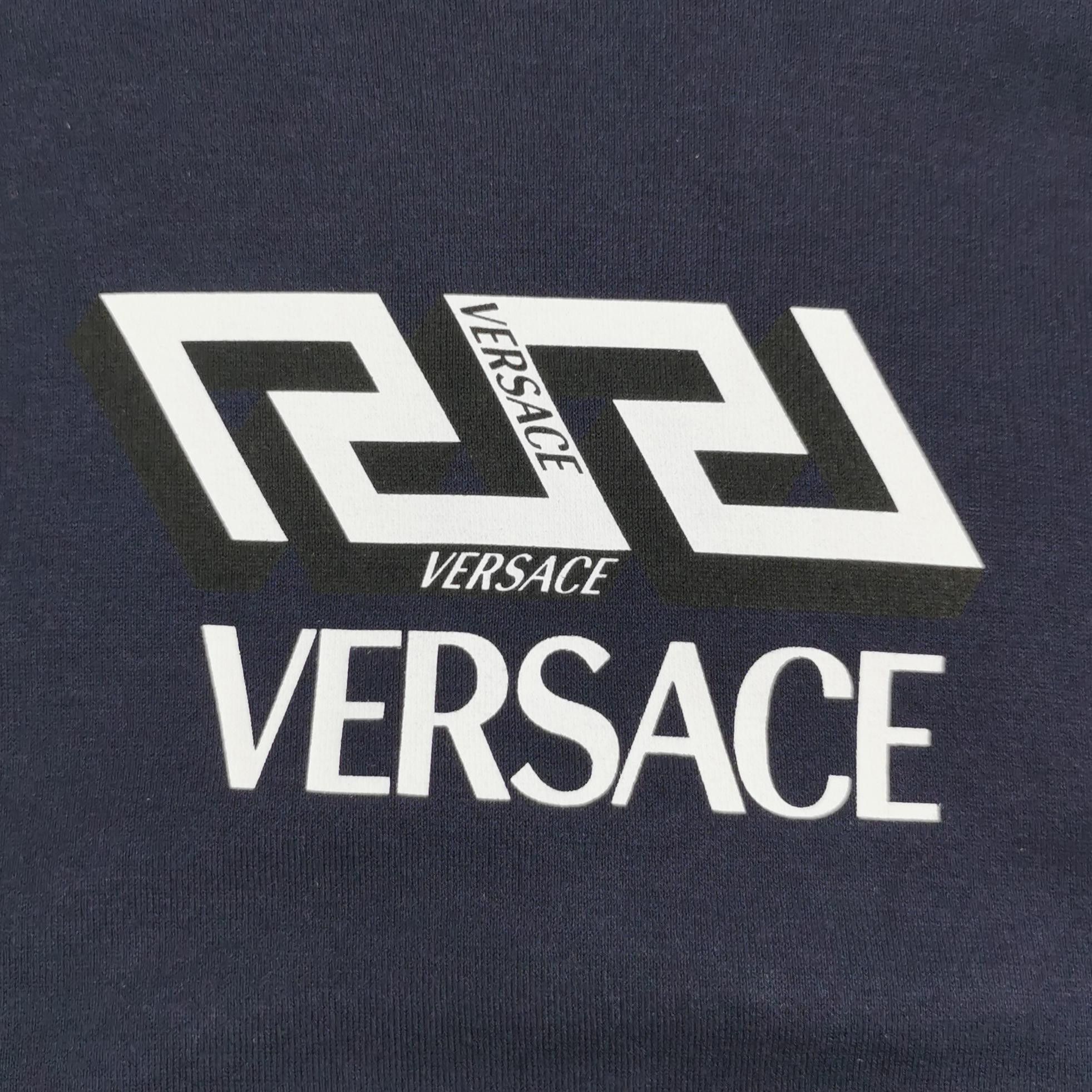 Versace Versace Men's XS Letter Print Crewneck T-shirt Size US S / EU 44-46 / 1 - 10 Thumbnail
