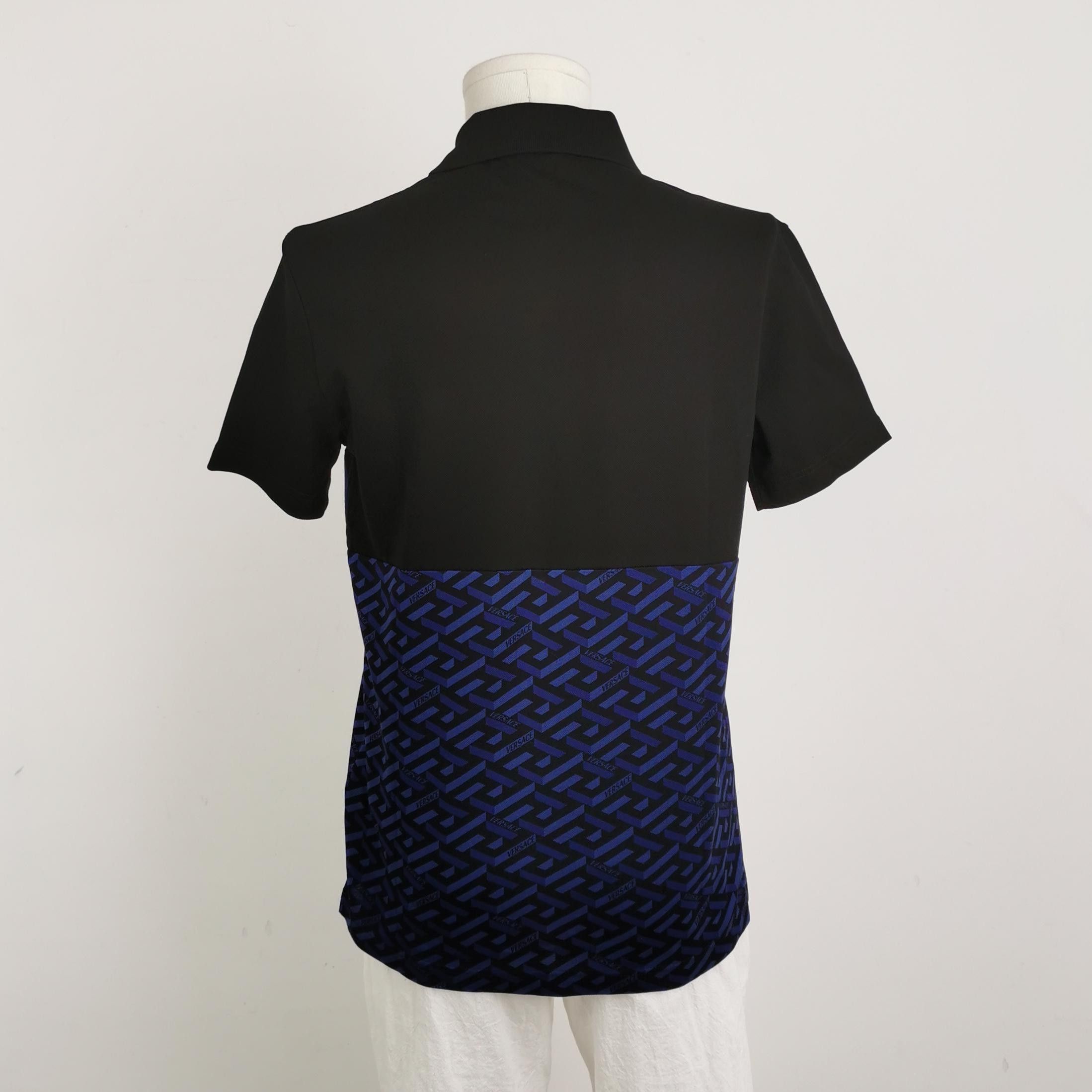 Versace Versace XS Cotton Pattern Crew Neck T-Shirt Size US XS / EU 42 / 0 - 8 Thumbnail