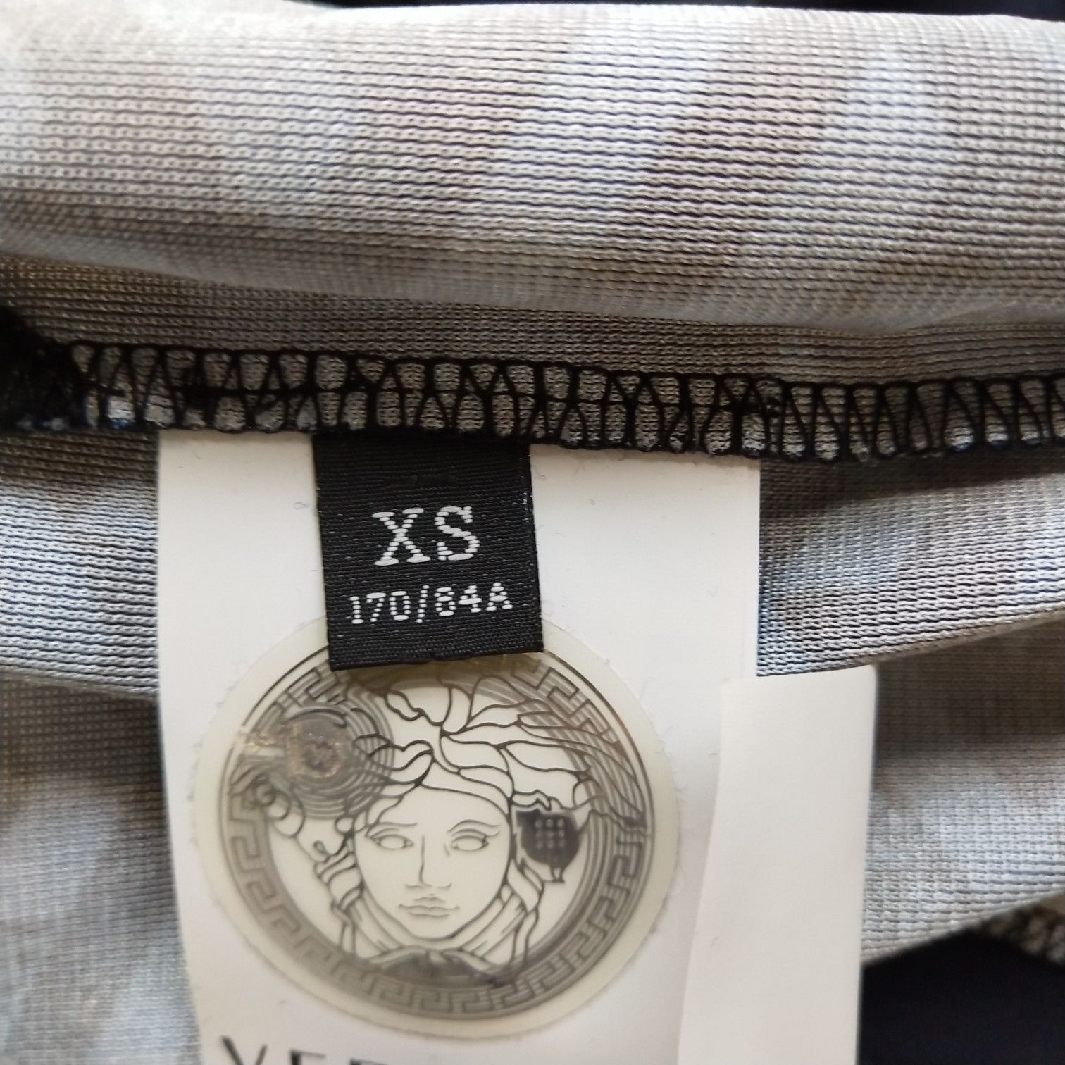 Versace Versace Men's XS Cotton Letter Print Crewneck T-Shirt Size US S / EU 44-46 / 1 - 15 Thumbnail