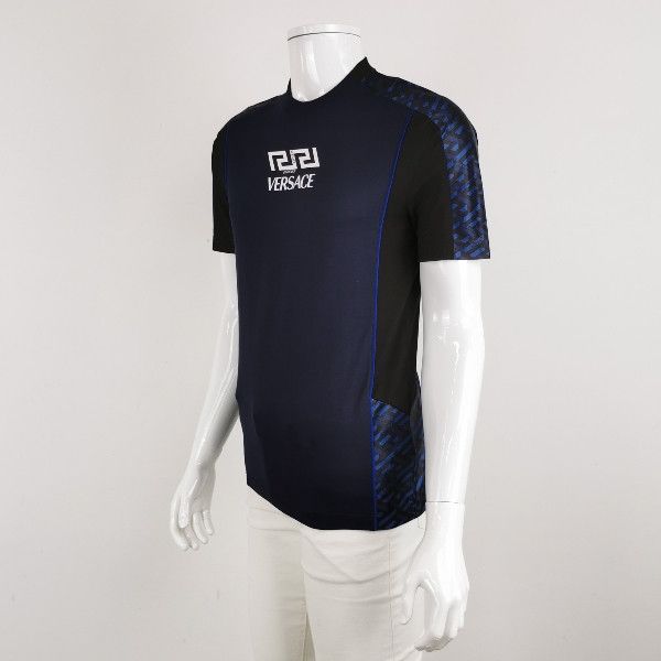 Versace Versace Men's XS Cotton Letter Print Crewneck T-Shirt Size US S / EU 44-46 / 1 - 4 Thumbnail
