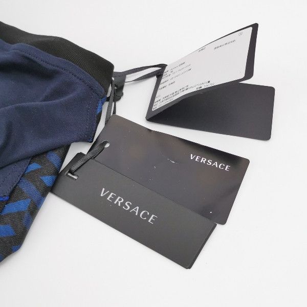 Versace Versace Men's XS Cotton Letter Print Crewneck T-Shirt Size US S / EU 44-46 / 1 - 11 Thumbnail