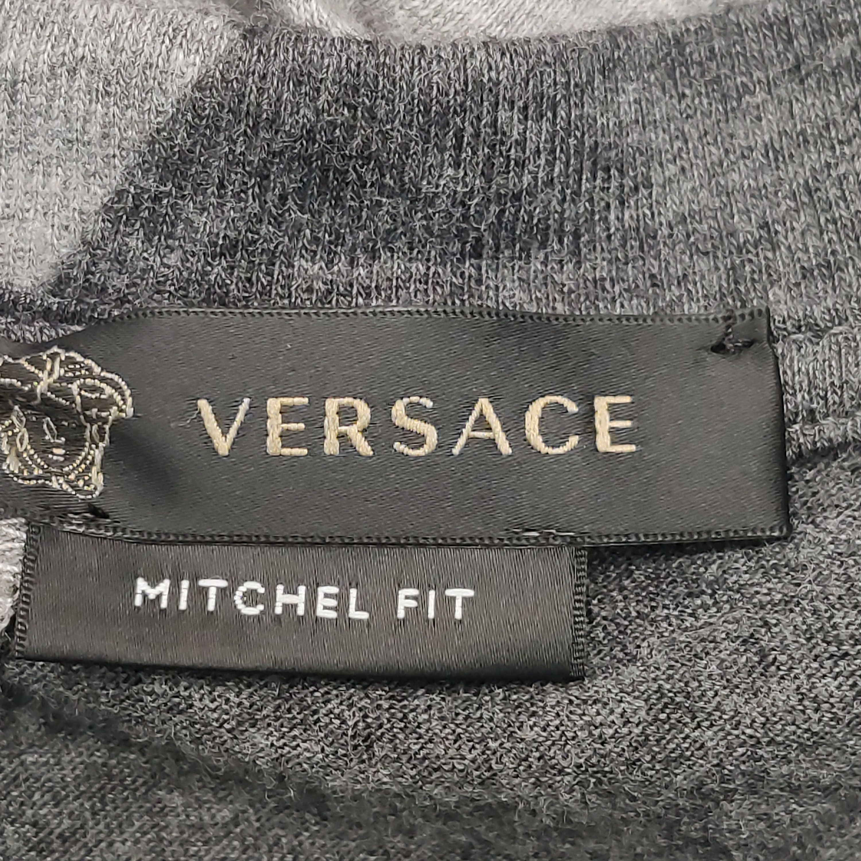 Versace Versace Cotton Colorblock Logo Crewneck T-Shirt M Size US M / EU 48-50 / 2 - 11 Thumbnail